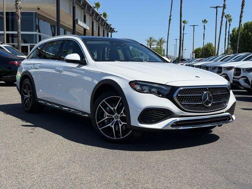 Polar White 2026 Mercedes-Benz E-Class E 450 4MATIC All-Terrain