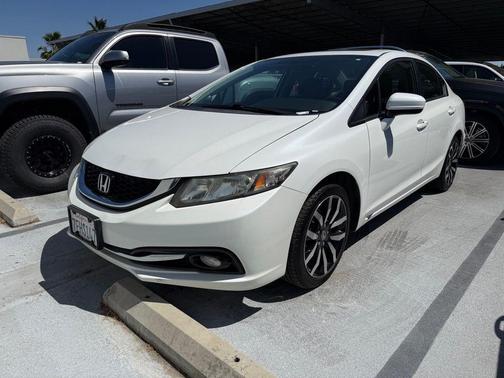 Taffeta White 2014 Honda Civic EX-L