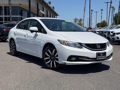 Taffeta White 2014 Honda Civic EX-L