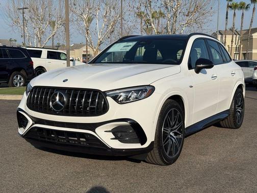Polar White 2026 Mercedes-Benz AMG GLC 43 4MATIC