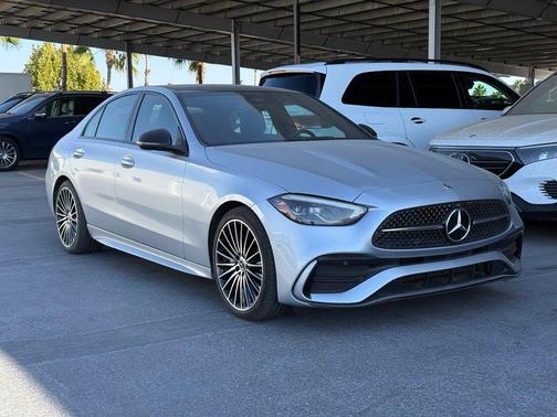 Cirrus Silver Metallic 2023 Mercedes-Benz C-Class Sedan