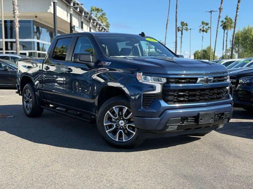 Northsky Blue Metallic 2022 Chevrolet Silverado 1500 RST
