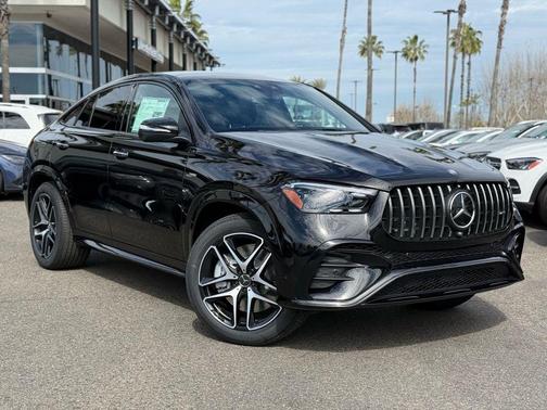 Obsidian Black Metallic 2026 Mercedes-Benz AMG GLE 53 4MATIC+ Coupe