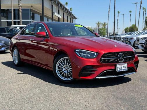 MANUFAKTUR Cardinal Red Metallic 2022 Mercedes-Benz E-Class E 350