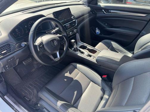White 2019 Honda Accord Sport