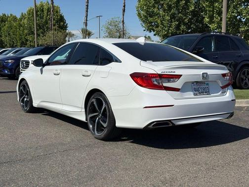 White 2019 Honda Accord Sport