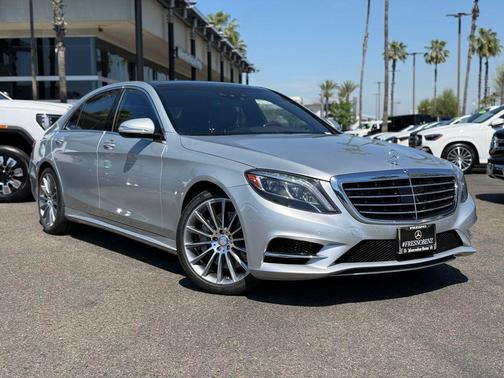 Iridium Silver Metallic 2015 Mercedes-Benz S-Class S 550