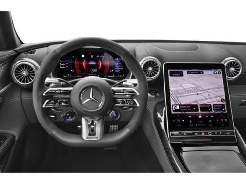 Obsidian Black Metallic 2025 Mercedes-Benz AMG GT 63 Pro