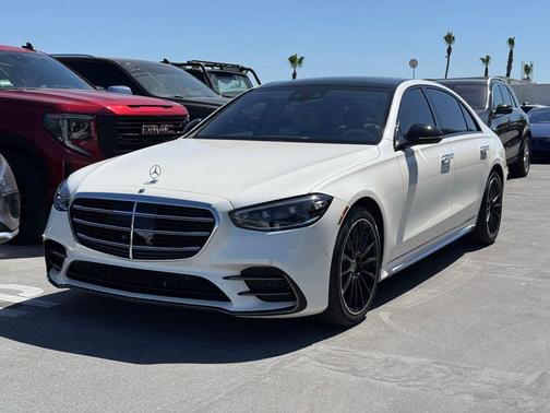 MANUFAKTUR Diamond White 2023 Mercedes-Benz S-Class 4MATIC