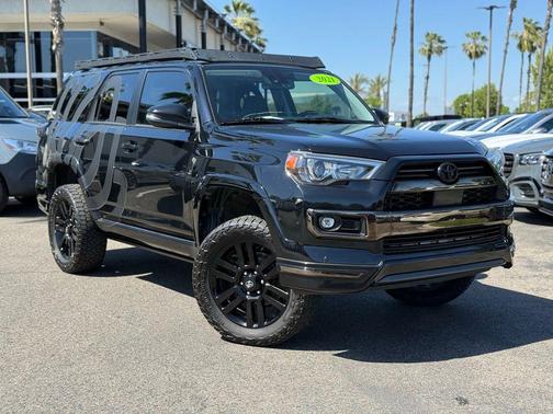 Midnight Black Metallic 2021 Toyota 4Runner Nightshade Special Edition