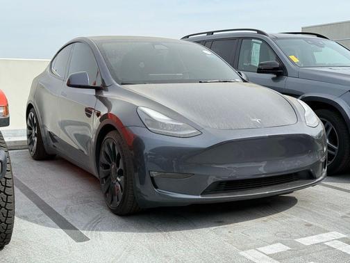 Midnight Silver Metallic 2022 Tesla Model Y Performance Dual Motor All-Wheel Drive
