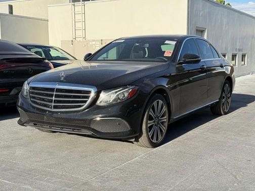 Black 2020 Mercedes-Benz E-Class 4MATIC