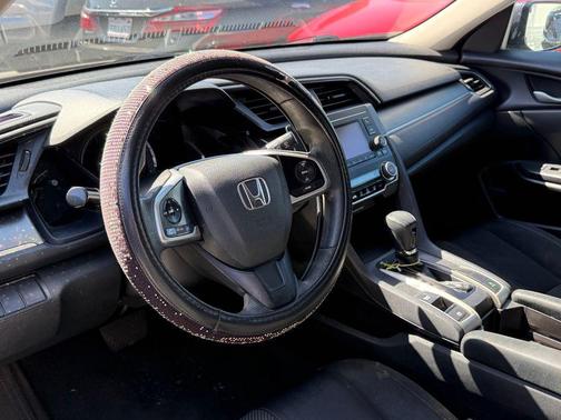 Modern Steel Metallic 2017 Honda Civic LX