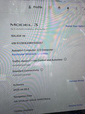 2019 Tesla Model 3 Standard Range