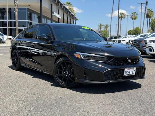 Crystal Black Pearl 2025 Honda Civic Sport