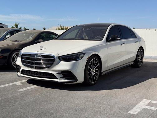 MANUFAKTUR exclusive diamond white bright 2022 Mercedes-Benz S-Class S 580e 4MATIC