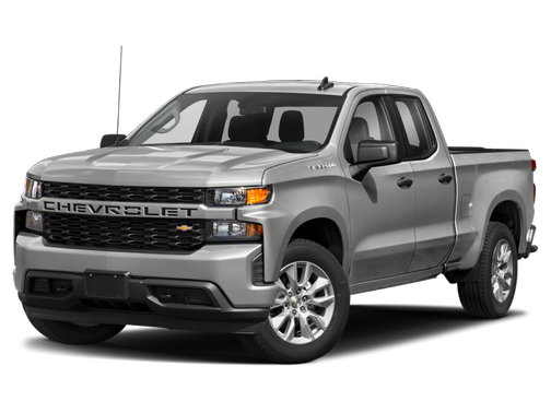 Silver Ice Metallic 2021 Chevrolet Silverado 1500 Custom