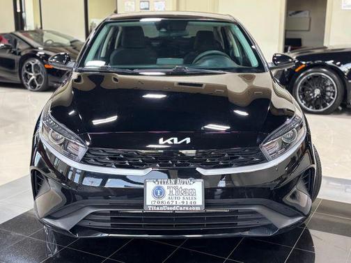 Aurora Black 2023 Kia Forte LXS