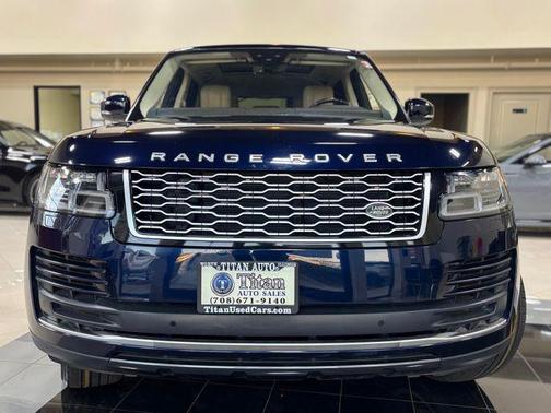 Blue 2020 Land Rover Range Rover 3.0L V6 Supercharged HSE