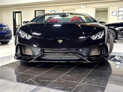 Burgundy 2020 Lamborghini Huracan EVO EVO Spyder