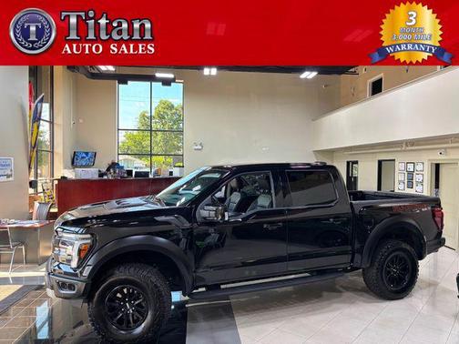 Agate Black Metallic 2025 Ford F-150 Raptor