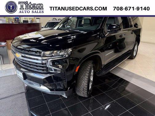 Black 2022 Chevrolet Suburban LT