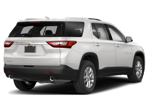 Summit White 2019 Chevrolet Traverse LT Cloth