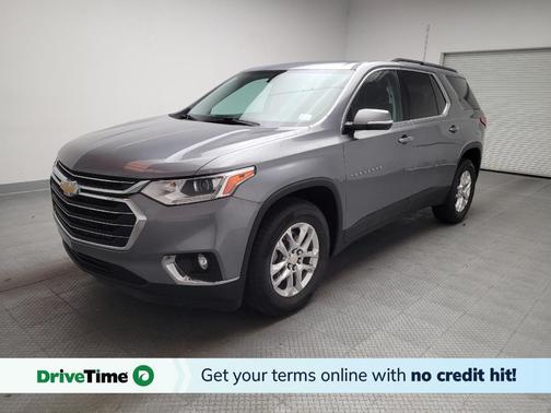 Gray 2019 Chevrolet Traverse LT Cloth