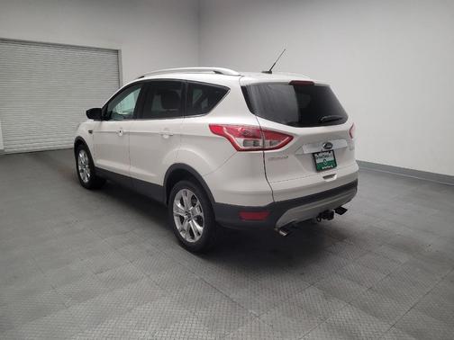 White Platinum Tricoat 2014 Ford Escape Titanium