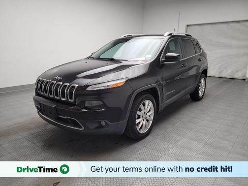 Brilliant Black Crystal Pearlcoat 2016 Jeep Cherokee Limited