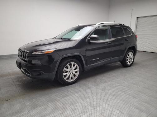 Brilliant Black Crystal Pearlcoat 2016 Jeep Cherokee Limited