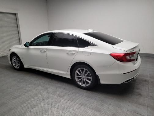 Platinum White Pearl 2021 Honda Accord LX 1.5T