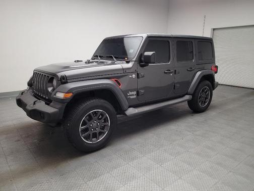 Granite Crystal Metallic Clearcoat 2018 Jeep Wrangler Unlimited Sport