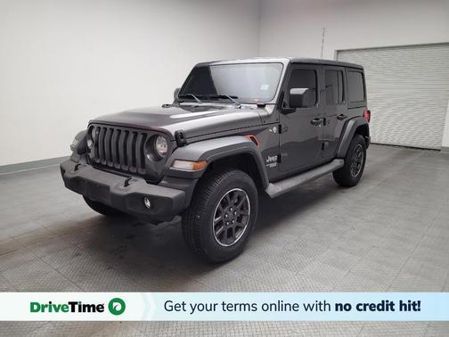 Granite Crystal Metallic Clearcoat 2018 Jeep Wrangler Unlimited Sport
