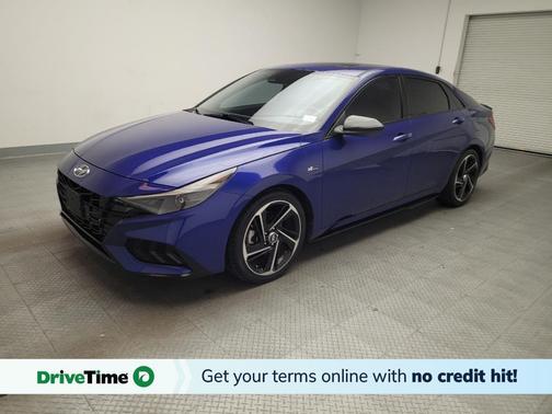 Intense Blue 2023 Hyundai ELANTRA N Line
