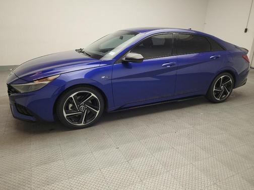 Intense Blue 2023 Hyundai ELANTRA N Line