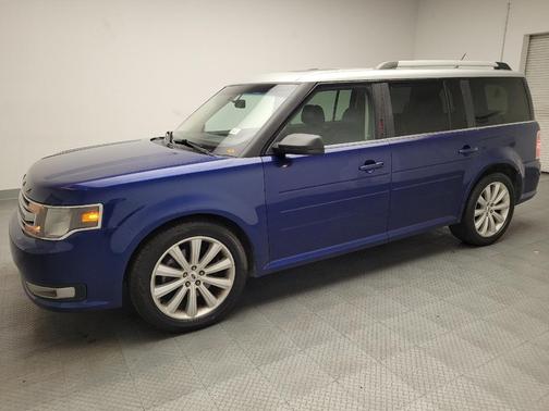 Deep Impact Blue Metallic 2013 Ford Flex SEL