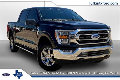 AGATE BLACK METALLIC 2023 Ford F-150 XLT