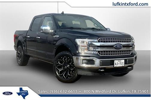 Agate Black 2020 Ford F-150 Lariat Truck