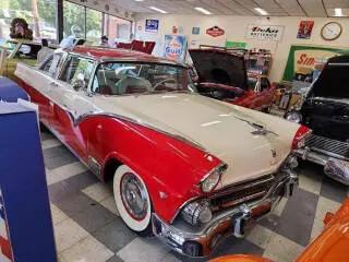 Red 1955 Ford Crown Victoria Base