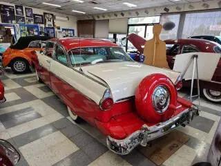 Red 1955 Ford Crown Victoria Base