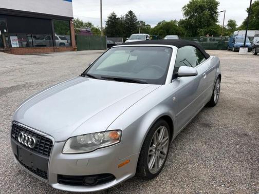 Light Silver Metallic/Black Roof 2009 Audi A4 2.0T Special Edition quattro Cabriolet