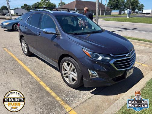 Storm Blue Metallic 2019 Chevrolet Equinox Premier w/2LZ