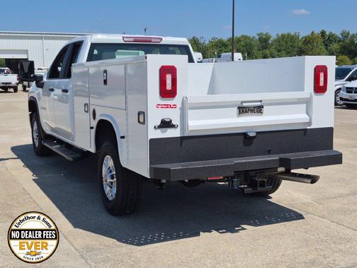 Summit White 2026 Chevrolet Silverado 2500 Double Cab, Long Bed, WT, RWD