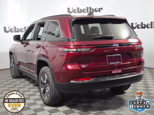 Velvet Red Pearlcoat 2024 Jeep Grand Cherokee 4xe Base