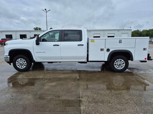 Summit White 2026 Chevrolet Silverado 2500 Crew Cab, Long Bed, WT, 4WD