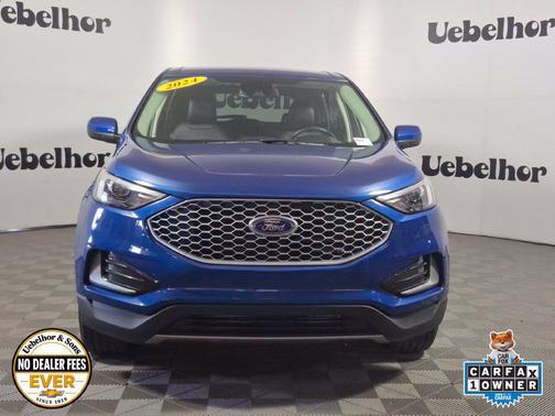 Blue Metallic 2024 Ford Edge SEL