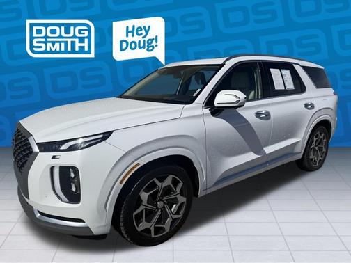 Hyper White 2021 Hyundai PALISADE Calligraphy