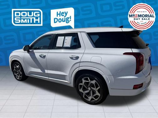 Hyper White 2021 Hyundai PALISADE Calligraphy