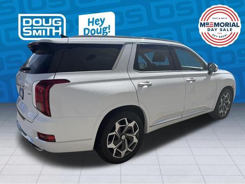 Hyper White 2021 Hyundai PALISADE Calligraphy